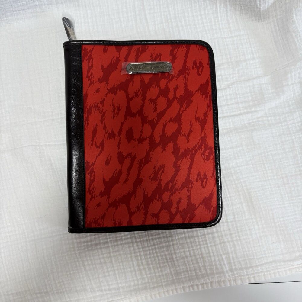 Betsey Johnson Ipad Portfolio Red/Black Tablet Cover